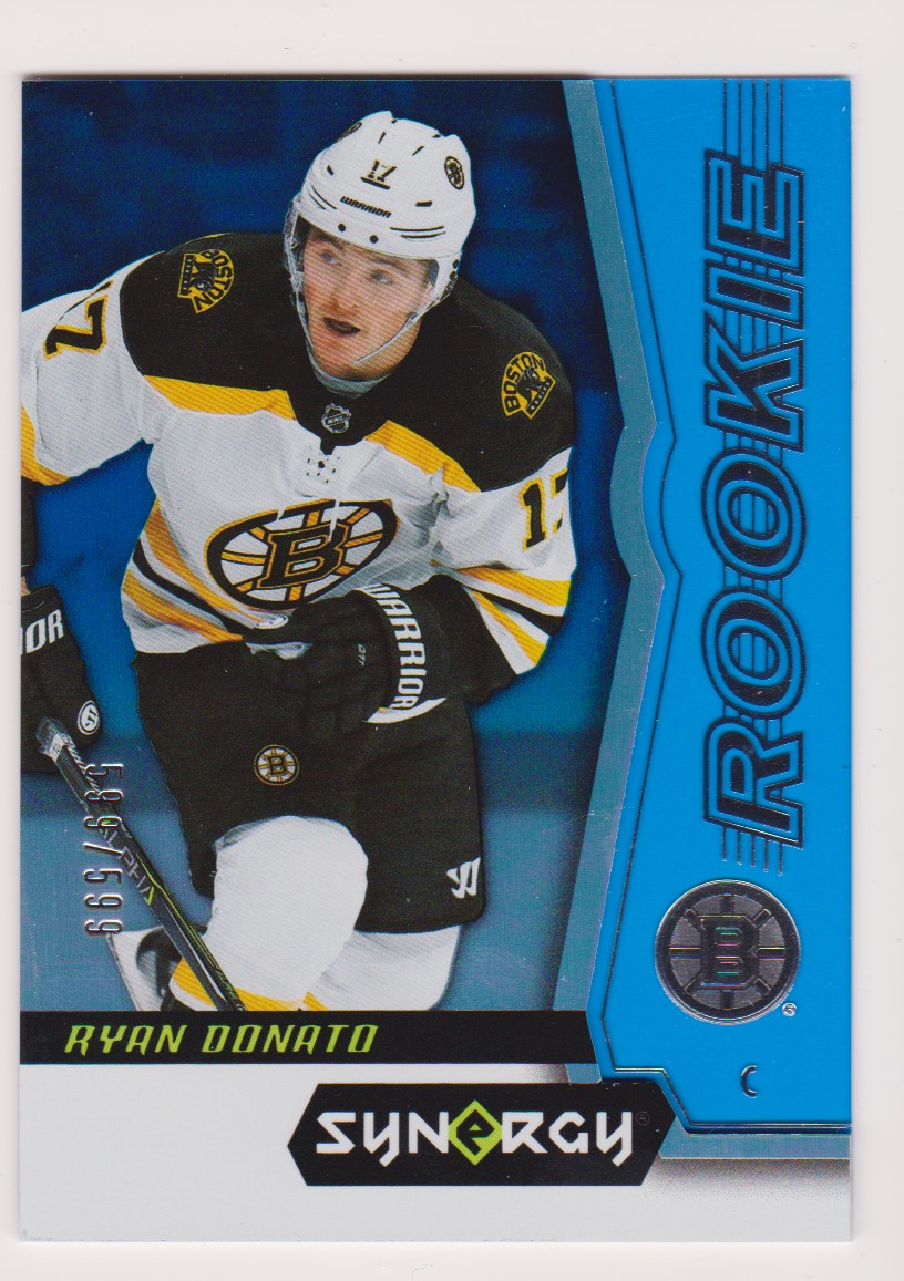 (image for) 2018-19 Synergy Blue #85 Ryan Donato 599/599